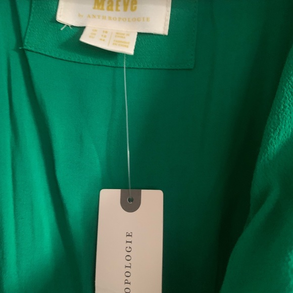 NWT Anthropologie dress. Great, flattering details and fun color! Size 12. - Picture 2 of 8